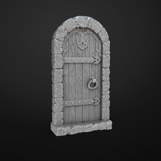 Archivo STL gratis Dungeon Doors (Close)・Objeto imprimible en 3D para ...