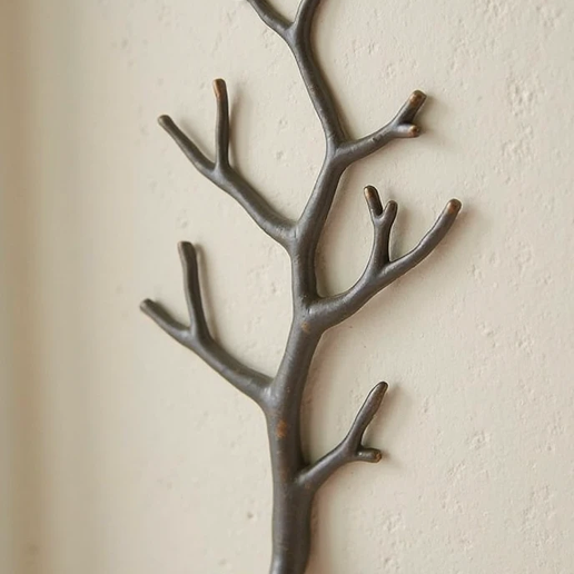 Wall Mounted Bushes Hook Organizer for Home and Garden