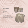 Cover-7.png Eye Vase Planter Pot 1 STL File - Digital Download -5 Sizes- Homeware, Minimalist Modern Design