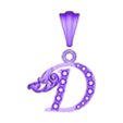 gsdgg.obj Инициальные буквы Подвеска D 3D печать модели 3D печать модели