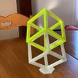 Levitating cube - Tensegrity