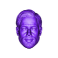 brad_pitt_JJ ( 4.7cm).stl Brad Pitt one sixth scale head