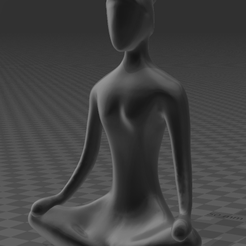 Captura-de-pantalla-744.png Archivo STL Adorno pose Yoga・Modelo para descargar y imprimir en 3D, kenobi_impresiones