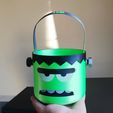 1.jpg Archivo STL Franky Halloween Bucket・Diseño de impresora 3D para descargar