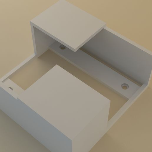 Multi-dimensional shelf 3D model