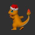 ZBrush-Document6.jpg pokemon charmander christmas