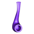 Smoking pipe.stl Modern Smoking Pipe