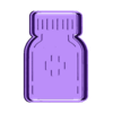 Frasco Medicina-80mm.stl Cookie Cutter - Medicine Bottle
