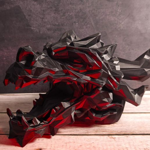 low_poly_dragon_wall_mounted_dragon_sculpture_3d_print-3.jpg Настенный бюст дракона