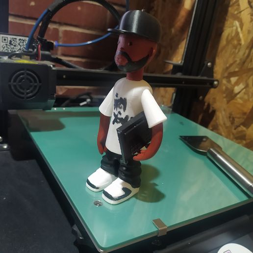 J dilla 3D model
