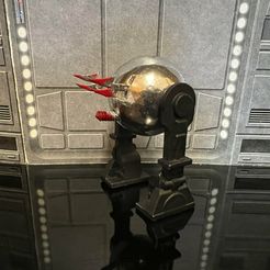 310924062_791340675426090_5093904490515249733_n.jpg STL file STAR WARS VINTAGE PHANTASM FLYING DEATH BALL R2 DROID, HALLOWEEN SPECIAL, CUSTOM UNPRODUCED KENNER, HASBRO ACTION FIGURE, 3.75", 1/18, 5POA・3D printing template to download