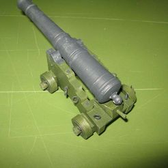 IMG_7736.JPG Russian iron naval cannon 8pdr 1786 1/12
