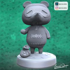 insta1.jpg Datei 3D Tom Nook Animal Crossing・Design für 3D-Drucker zum herunterladen