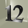 CV12.png House number, numbered stakeout N°12