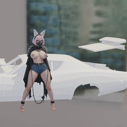 bit chested waifu