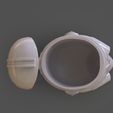 untitled.1503.jpg STL file Clone Trooper Helmet Vase・Template to download and 3D print