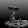 3.jpg Mycelium - Mushroom and rabbit sculpture.