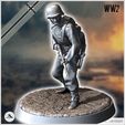 6.jpg Set of five German WW2 infantry troops (with MP40, Panzerfaust and K98k) (2) - Germany Eastern Western Front Normandy Stalingrad Berlin Bulge WWII