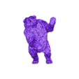 TTM_0114_Aug_Bear_Swiping.stl Bear Pack - [Pre-Supported]