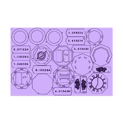 preview.png Бесплатный STL файл Laser cut Steins Gate Dice Tower to 3D・Шаблон для 3D-печати для загрузки