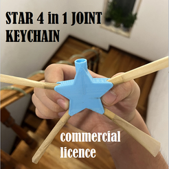 star-4.png Smoke 4 in 1  with the STAR JOINT KEYCHAIN
