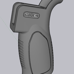 Screenshot-221.png Archivo STL AR15 / MP15-22 Empuñadura MOE・Diseño imprimible en 3D para descargar