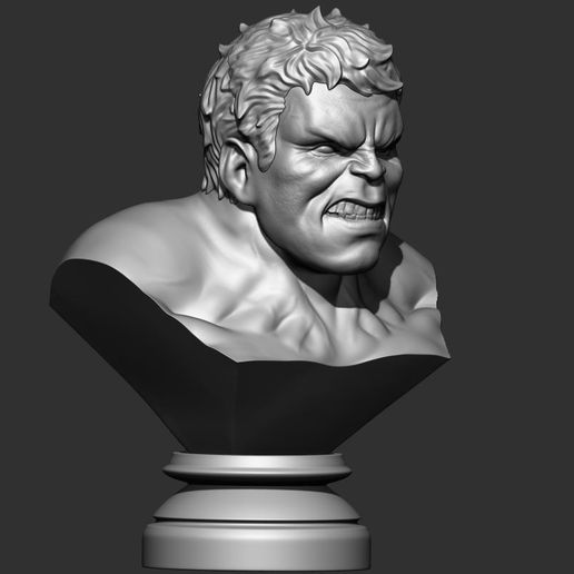 2.JPG Hulk Angry bust