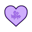 HeartBeMine VACUUM.stl Be mine solid shampoo and mold for soap pump