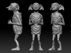 🧝 Dobby from Harry Potter・Free STL File for ・Cults