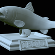 Rainbow-trout-trophy-open-mouth-1-28.png fish rainbow trout / Oncorhynchus mykiss trophy statue detailed texture for 3d printing