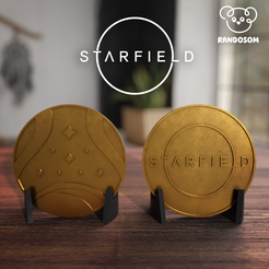 1.png STL file Starfield - Currency・3D printing design to download