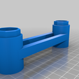 100_mm_Linked_Rail.png Marble Run Compatible Linked Single Risers 2