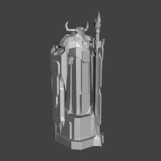 League of legends ARAM Blue Turret 3D Model 3D model