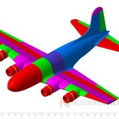 1.png Download free STL file Boeing 307 Stratoliner v3 • 3D printable object, tvictor24