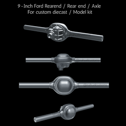 New-Project-2021-09-15T210148.101.png 9-Inch Rearend / Rear end / Axle For custom diecast / Model kit
