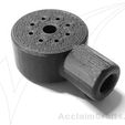 Acclaim Crafts Air Assist Nozzle Showing Holes.jpg Universal Air Assist Nozzle for Laser Cutting by Acclaim Crafts