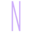 NM.stl Letters and Numbers ALIENS | Logo