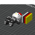 hello-figet-lityt.png Hello Kitty Skeleton Fidget Halloween-Print in Place Articulated Figure