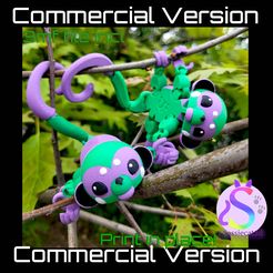 Marcel_commersial.jpg Fichier STL Marcel le singe *Version commerciale*・Objet imprimable en 3D à télécharger