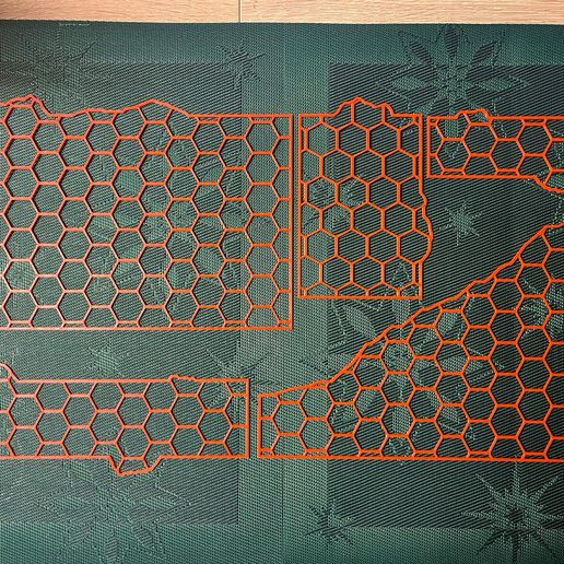 👣 11th Edition Terrain Footprints with Rubble (low fillament