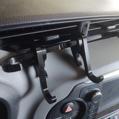 mhu-r3.jpg UNIVERSAL / ADAPTABLE / AJUSTABLE / PERSONALIZABLE SOPORTE / FIJACIÓN / MONTAJE / SOPORTE / DOCK PARA TELÉFONO MÓVIL / TABLET 150MM-240MM EN LA REJILLA DE VENTILACIÓN DEL COCHE / VENTILADOR / REJILLA / REJILLA DE VENTILACIÓN