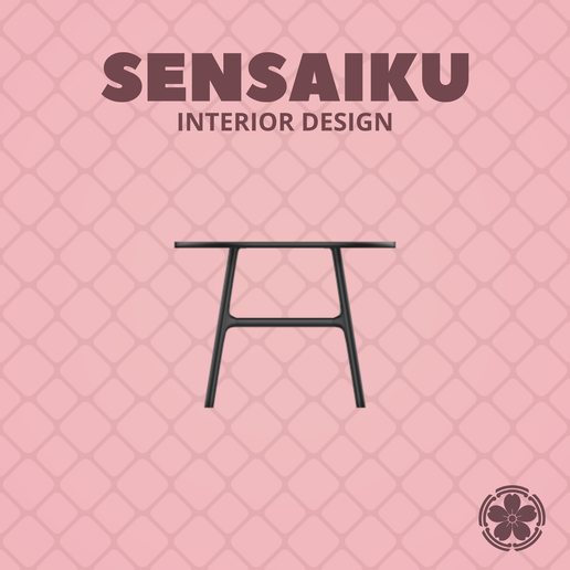 Miniature Replica 1:12 Cecilie Manz 09. Minuscule Table for Miniature Dollhouse - 3D Print Instant Download - Miniature Furniture Designer Series