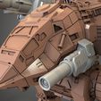 for tinghiverse 4.jpg Free STL file Mechwarrior Catapult Assembly Model warfare set・3D printable object to download