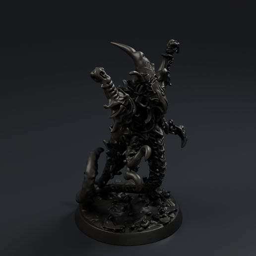 Tentacled Eldritch Creature 3D printable STL miniature