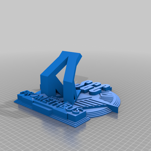 X-303 Prometheus stand 3D model