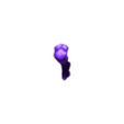 Right Ulna.stl 🦴 Human Ulna Bones (Left & Right) – 3D Printable Forearm Anatomy Pack