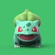 Bulbasaur_Stand01.jpg POKEMON - EVOLUÇÃO DO BULBASAUR