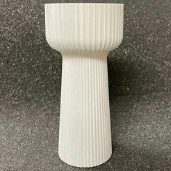 Ripple3.jpg STL file Vase Hyazinthe modern Design 2023・3D printing model to download