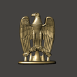 8.png Magnificent Antique Eagle Figured Bust - Gift - Table Ornament - B05