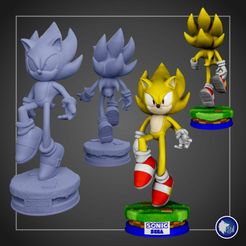 Free STL file Sonic EXE 🗝️・Template to download and 3D print・Cults